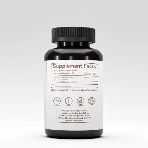 Bhumi Organic , Lion's Mane , Congnition+ MUSHROOM EXTRACT POWDER , 1000 MG