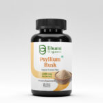 Bhumi Organic Psyllium Husk Capsules, 1500 mg, 60 Veg. Capsules, Natural Soluble Fiber