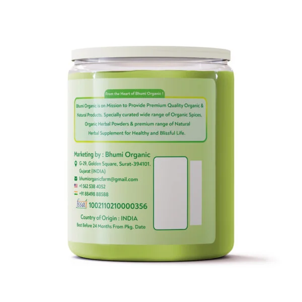 Bhumi Organic Tulsi Powder, Ocimum Sanctum, 200 gm