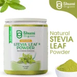 Bhumi Organic Green Stevia Leaf Powder 400g | Zero Calorie Natural Sweetener