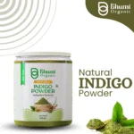 Bhumi Organic Indigo Powder 350g | Natural Black Hair Dye with Henna