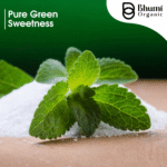 Bhumi Organic Green Stevia Leaf Powder 400g | Zero Calorie Natural Sweetener