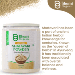 Bhumi Organic Shatavari Powder 400g | For Women's Hormonal Balance & Vitality