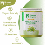 Bhumi Organic Green Stevia Leaf Powder 400g | Zero Calorie Natural Sweetener
