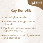 Bhumi Organic Manjistha Powder 360g | Natural Blood Purifier for Clear Skin & Acne