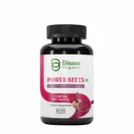 Power Beets Supplement – 1180mg with Beetroot, CoQ10 & Grape Seed Extract – 60 Veg Capsules