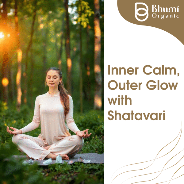 Bhumi Organic Shatavari Powder 400g | For Women's Hormonal Balance & Vitality