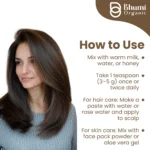 Bhumi Organic Jatamansi Powder 360g | For Sound Sleep, Stress Relief & Hair Growth