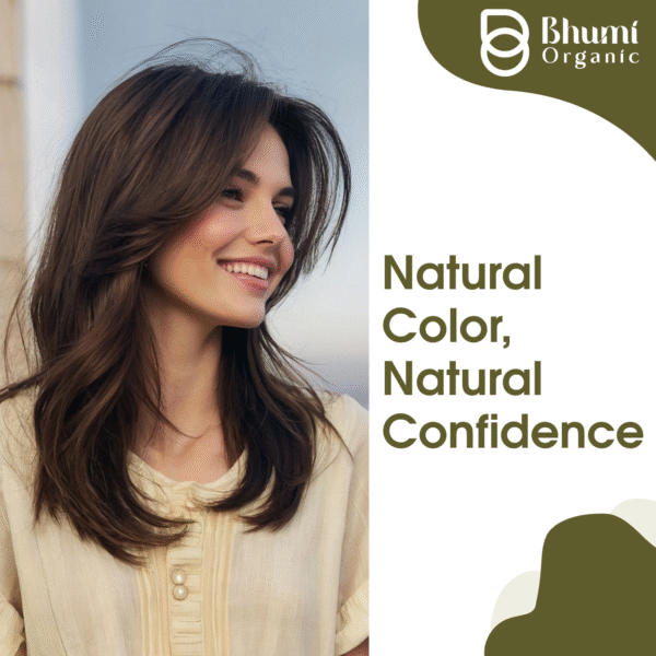 Bhumi Organic Indigo Powder 350g | Natural Black Hair Dye with Henna