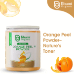 Bhumi Organic Orange Peel Powder 600g | For Skin Brightening, Tan Removal & Cooking