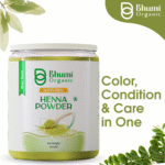 Bhumi Organic Pure Henna Powder 400g | Natural Hair Color & Conditioner