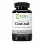 Pure Natural Activated Coconut Charcoal Capsules | Detox & Digestive Cleanse | 60 Vegan Caps