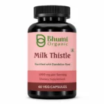 Milk Thistle & Dandelion Root | 1050mg Natural Liver Detox & Cleanse | 60 Vegan Caps