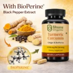 Turmeric & Curcumin Capsules | 2250mg High Potency | Joint & Inflammation Support | 60 Vegan Caps