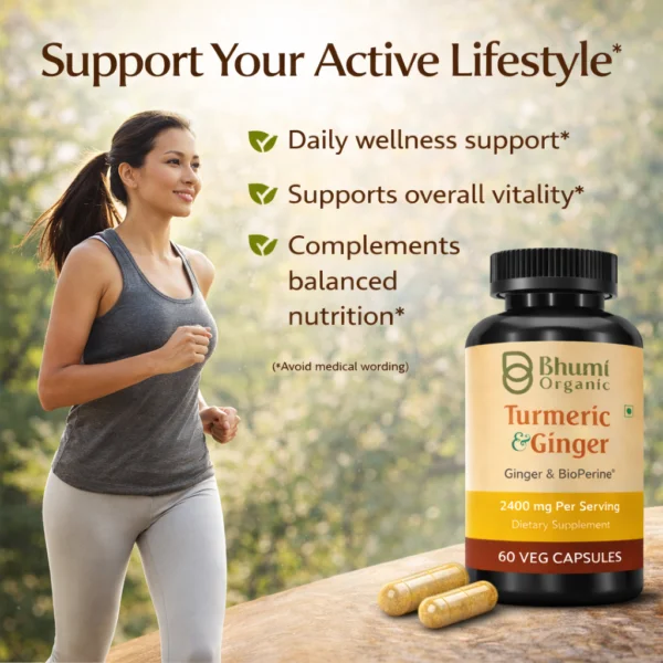 Turmeric Curcumin with Ginger & Black Pepper | 2400mg | 95% Curcuminoids | Joint Support Supplement