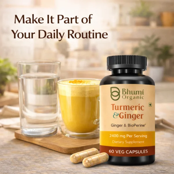 Turmeric Curcumin with Ginger & Black Pepper | 2400mg | 95% Curcuminoids | Joint Support Supplement