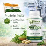 Pure Natural Moringa Capsules | Daily Energy, Immunity & Vitality | 180 Vegan Capsules