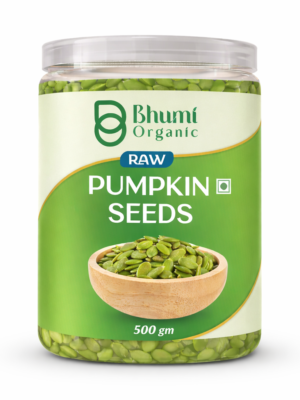 Bhumi Organic Pumpkin Seeds | Pure Natural | High-Protein Superfood | 1 kg