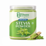 Bhumi Organic Green Stevia Leaf Powder 1 KG | Zero Calorie Natural Sweetener