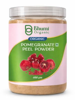 Bhumi Organic Pomegranate Peel Powder 800g | For Acne, Pores & Glowing Skin