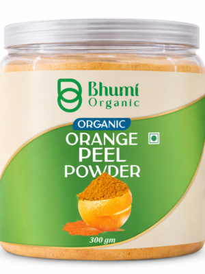 Bhumi Organic Orange Peel Powder 900g | For Skin Brightening, Tan Removal & Cooking