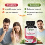 Berberine + Ceylon Cinnamon | 1200mg Blood Sugar & Metabolic Support | 60 Vegan Caps