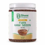Bhumi Organic Golden Flax Seeds | Pure Natural | Omega-3 Rich Superfood | 500gm