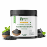 Bhumi Organic Coconut Charcoal Teeth Whitening Powder | Natural Stain Removal | 100g