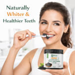 Bhumi Organic Coconut Charcoal Teeth Whitening Powder | Natural Stain Removal | 100g