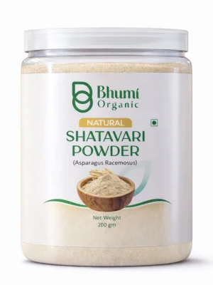 Bhumi Organic Shatavari Powder 200g | For Women's Hormonal Balance & Vitality