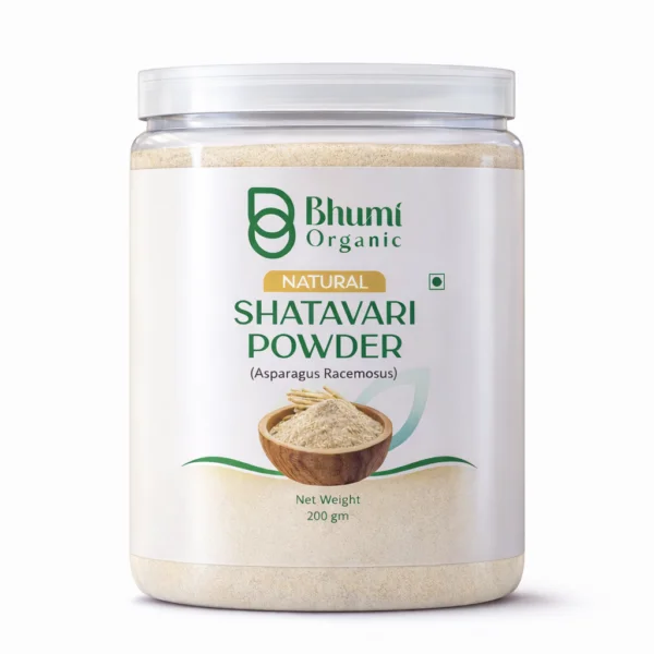 Bhumi Organic Shatavari Powder 200g | For Women's Hormonal Balance & Vitality