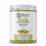 Bhumi Organic Pumpkin Seeds | Pure Natural | High-Protein Superfood | 500gm