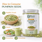Bhumi Organic Pumpkin Seeds | Pure Natural | High-Protein Superfood | 500gm