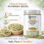 Bhumi Organic Pumpkin Seeds | Pure Natural | High-Protein Superfood | 500gm