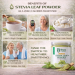 Bhumi Organic Green Stevia Leaf Powder 400g | Zero Calorie Natural Sweetener