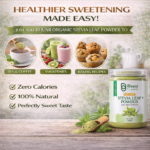 Bhumi Organic Green Stevia Leaf Powder 400g | Zero Calorie Natural Sweetener