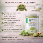 Bhumi Organic Green Stevia Leaf Powder 400g | Zero Calorie Natural Sweetener