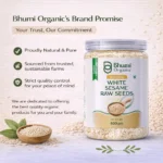 Pure Natural White Sesame Seeds | Calcium-Rich Superfood | 500g