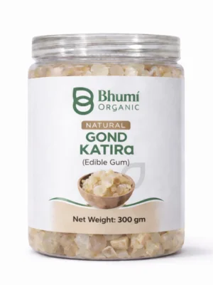 Bhumi Organic Gond Katira 300g | Natural Body Coolant & Energy Booster