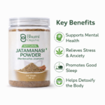 Bhumi Organic Jatamansi Powder 360g | For Sound Sleep, Stress Relief & Hair Growth