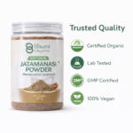 Bhumi Organic Jatamansi Powder 360g | For Sound Sleep, Stress Relief & Hair Growth