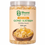 Bhumi Organic Gond Katira 500g (Pack of 2)| Natural Body Coolant & Energy Booster