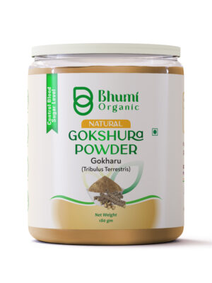 Bhumi Organic Natural Gond Katira Pure (Edible Gum) - 300 grams | Tragacanthin Gum | High Cooling Properties Herbal Food | Super Food