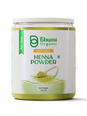 Bhumi Organic Natural Henna Powder for Hair Care| 200g
