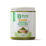 Bhumi Organic Natural Indigo Powder for Hair Color, 180g