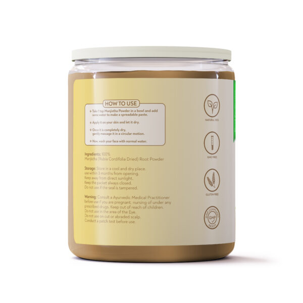 Bhumi Organic Natural Multani Mitti Powder (Bentonite Clay), 450g