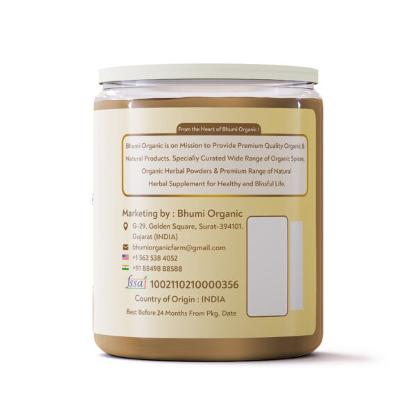 Bhumi Organic Natural Manjistha Powder (Rubia Cordifolia), 180g
