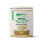 Bhumi Organic Natural Multani Mitti Powder (Bentonite Clay), 450g
