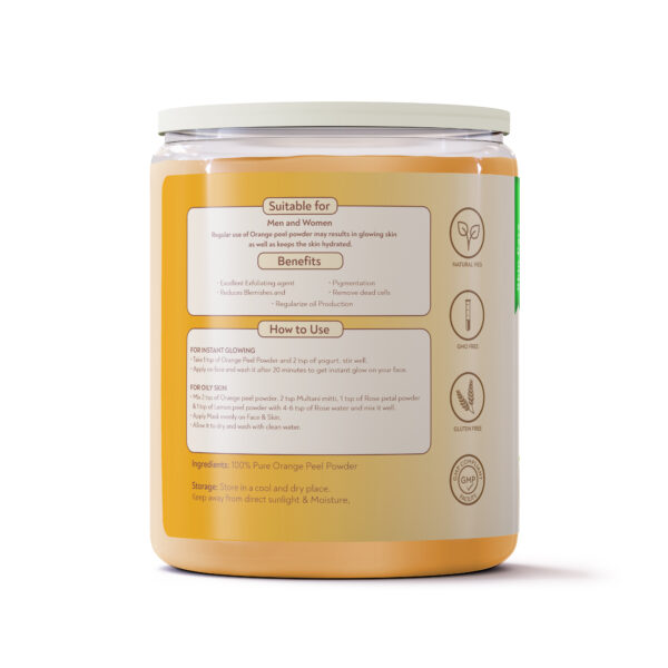 Bhumi Organic , Orange Peel Powder , 180 gm