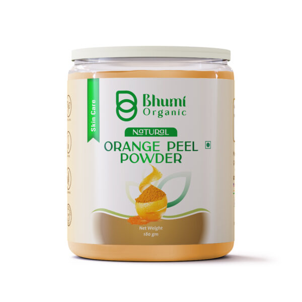 Bhumi Organic , Orange Peel Powder , 180 gm